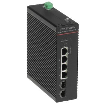MANAGED POE INDUSTRIAL SWITCH DS-3T1506HP-SI-4P2F/NO POWER UNIT 4-PORT SFP Hikvision