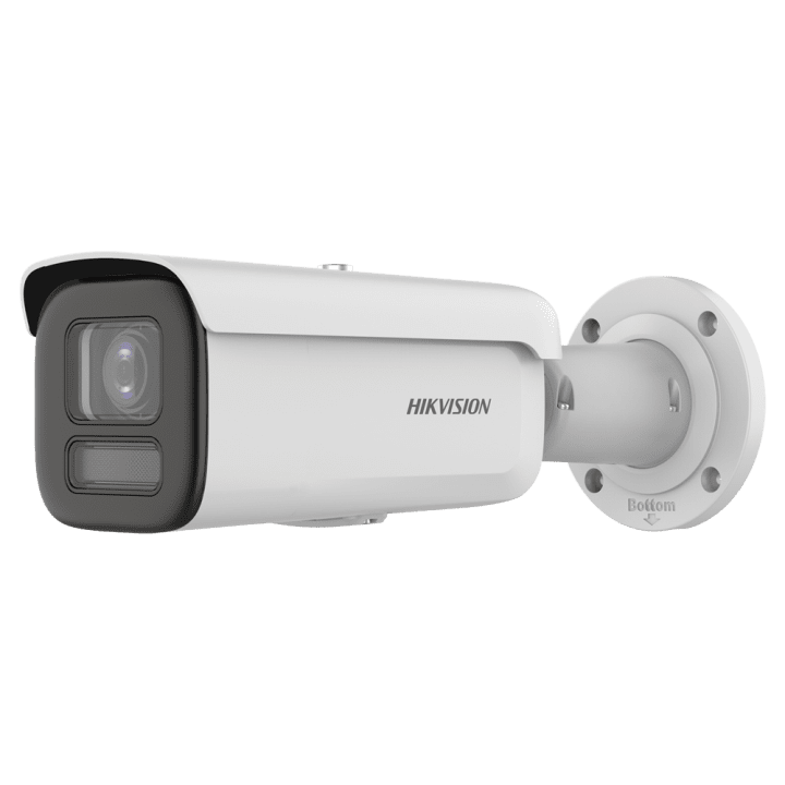 HIKVISION PRO DS-2CD2647G2T-LZS (C) 4MP āra bullet IP kamera ar PoE, IP67, 60m IR, varifokālu objektīvu 2.8-12mm, balto gaismu