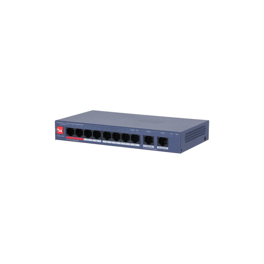 SWITCH POE CS4010-8ET2GT-110 8 PORT DAHUA