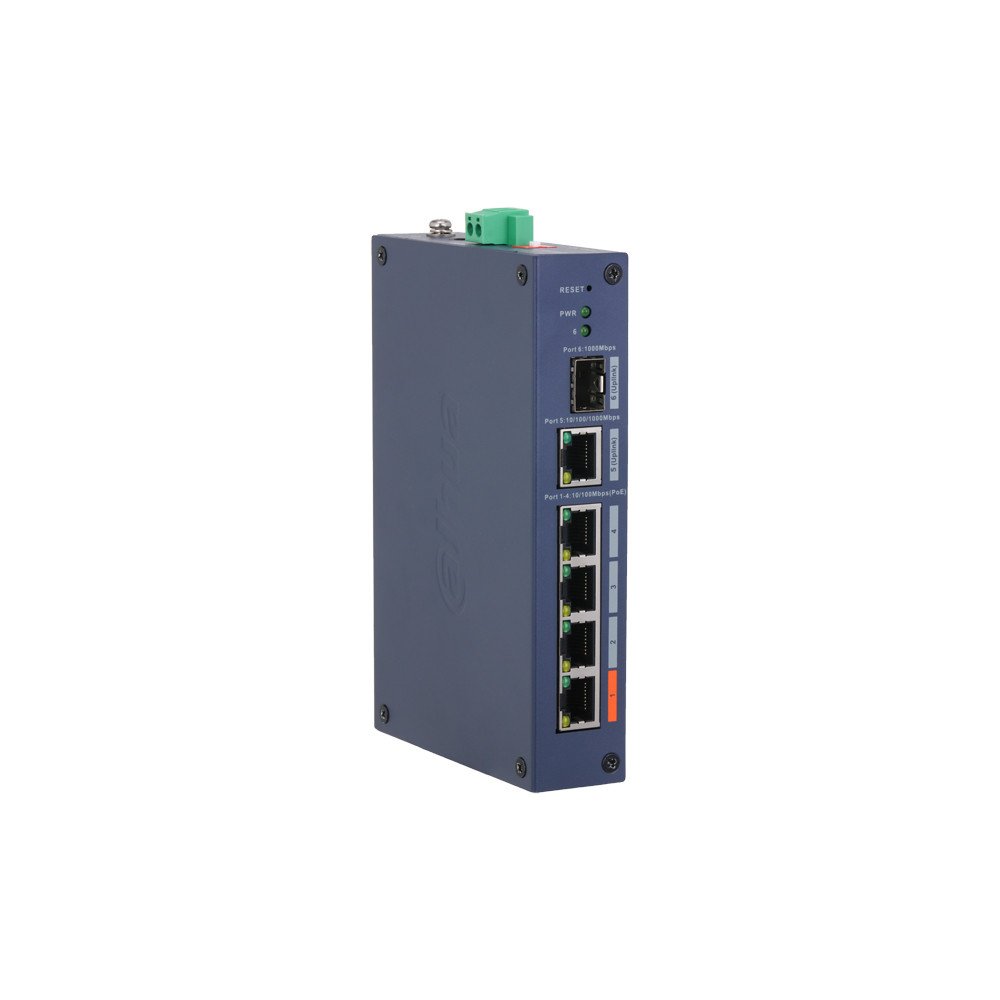 PRAMONES POE JUNGIKLIS CHS4106-4ET-60 6 PORT, 4 PoE SFP DAHUA