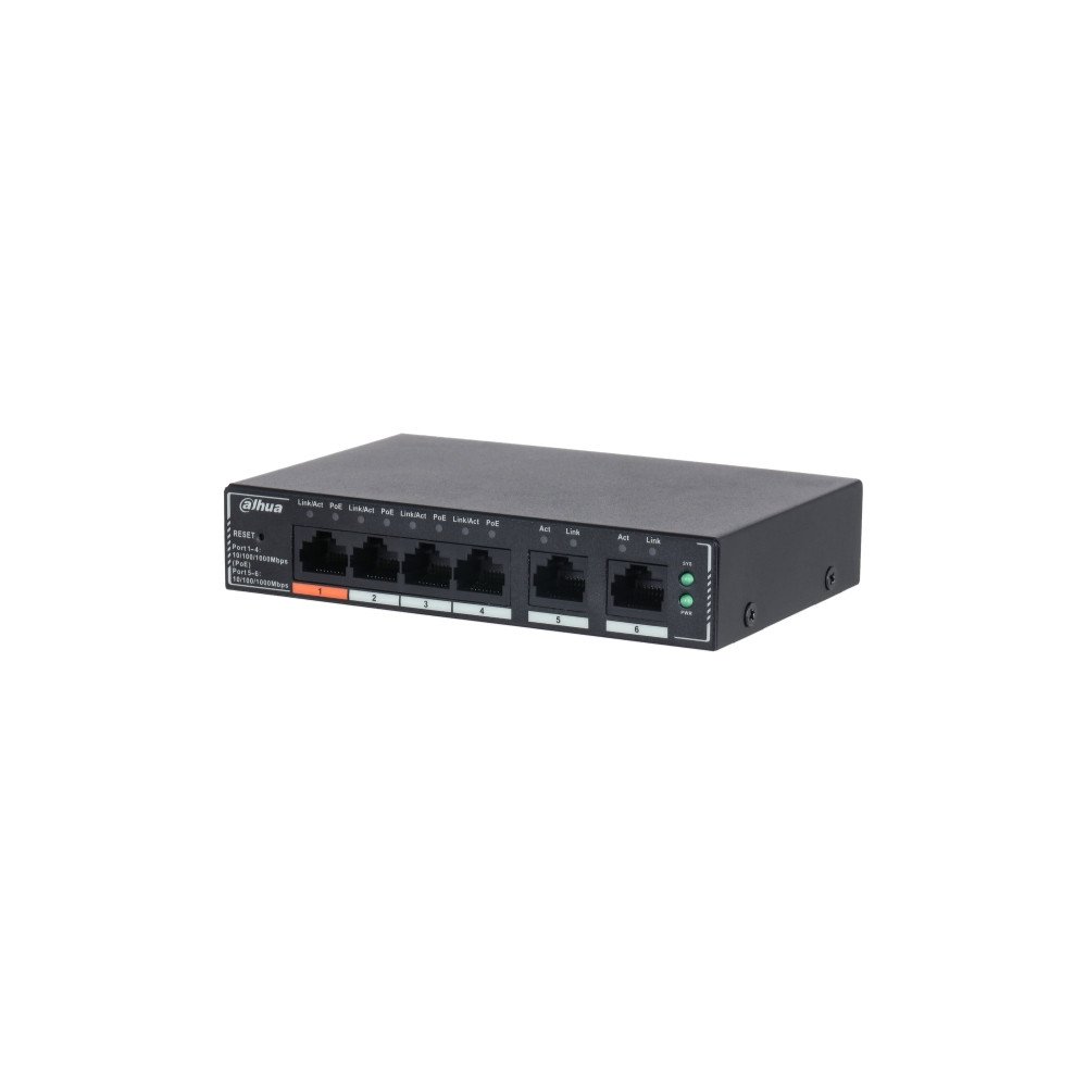 Sledzis POE SG4006P 4-PORT DAHUA
