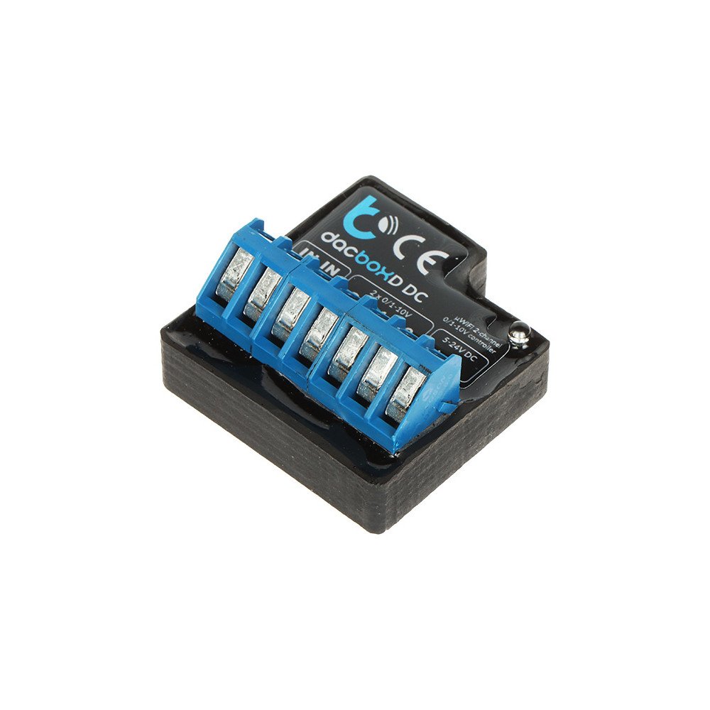 TWO-CHANNEL SMART CONTROLLER DACBOXD-DC Wi-Fi, 5 ... 24 V DC