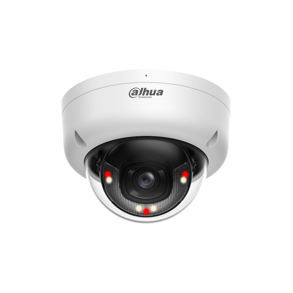 IP VANDALINE ATSAKYTA KAMERA IPC-HDBW1439E1-A-IL-0280B-S6 Smart Dual Light 4 Mpx 2,8 mm DAHUA