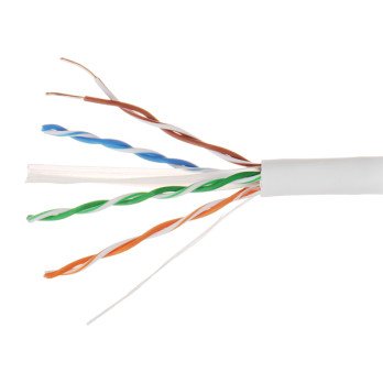 VITA PARA KABELIS PFM923I-6UN-C-WHITE 305 m UTP KAT. 6 DAHUA