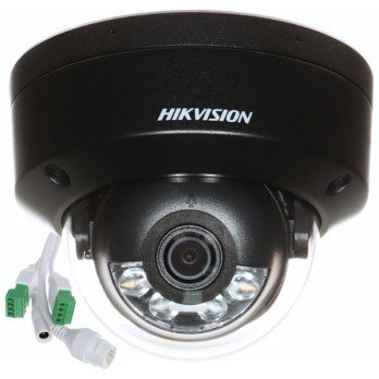 IP VANDALU ATSAKYTA KAMERA DS-2CD2143G2-LIS2U 2.8MM BLACK PL Smart Hybrid Light AcuSense 4 Mpx Hikvision