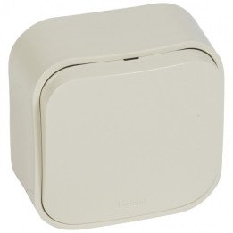 Two-way switch Forix - surface mounting - IP 2X - 10 AX - 250 V - ivory