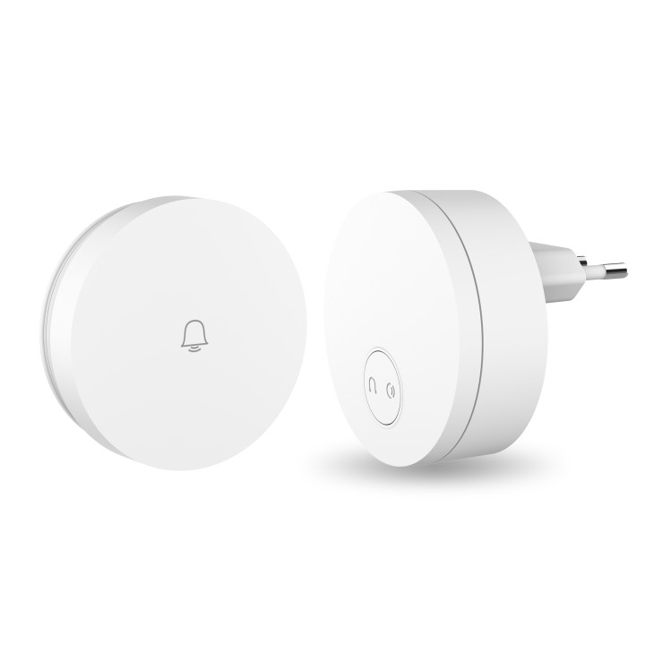 Immax NEO LITE Smart Wireless Doorbell, Piezoelectric