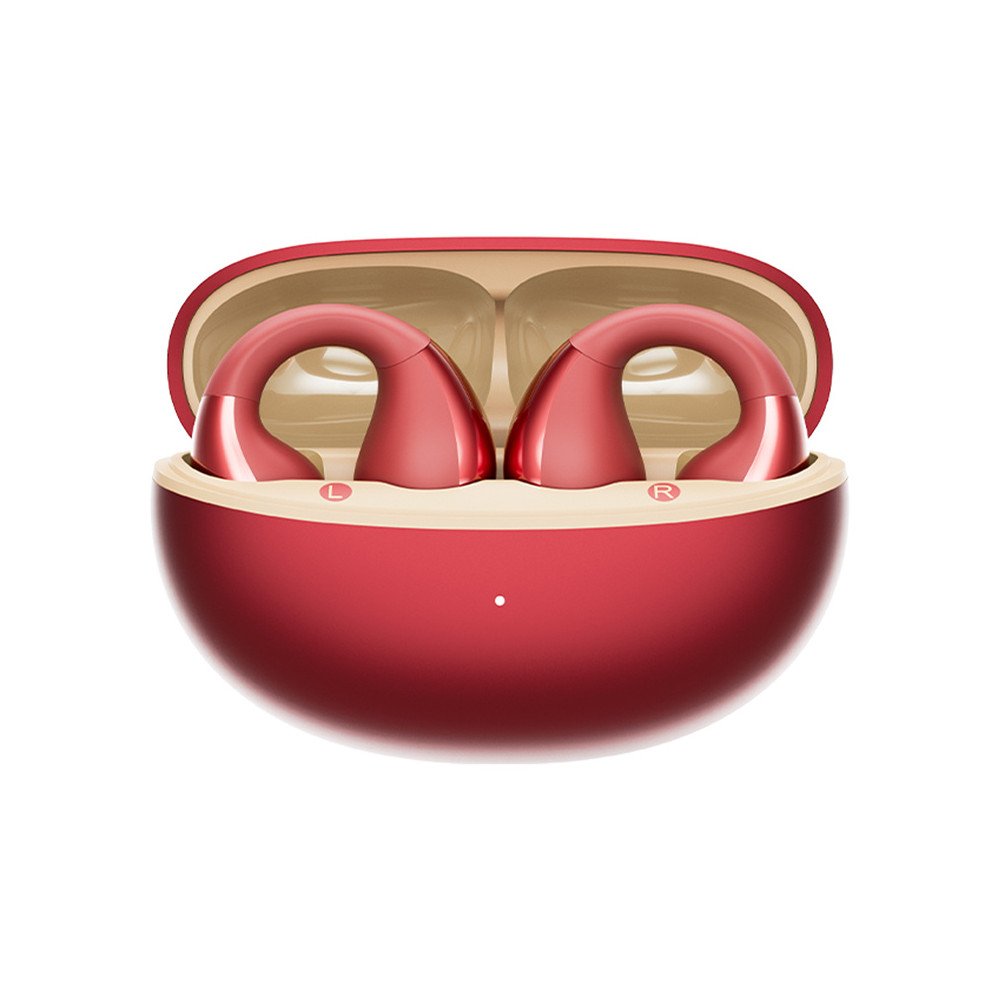 QCY Crossky Clip C30S -kuulokkeet (punainen)