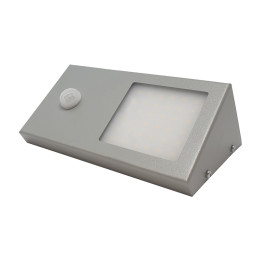 KRONOS LED 4W, 4000K antivandalinė lempa su PIR judesio jutikliu