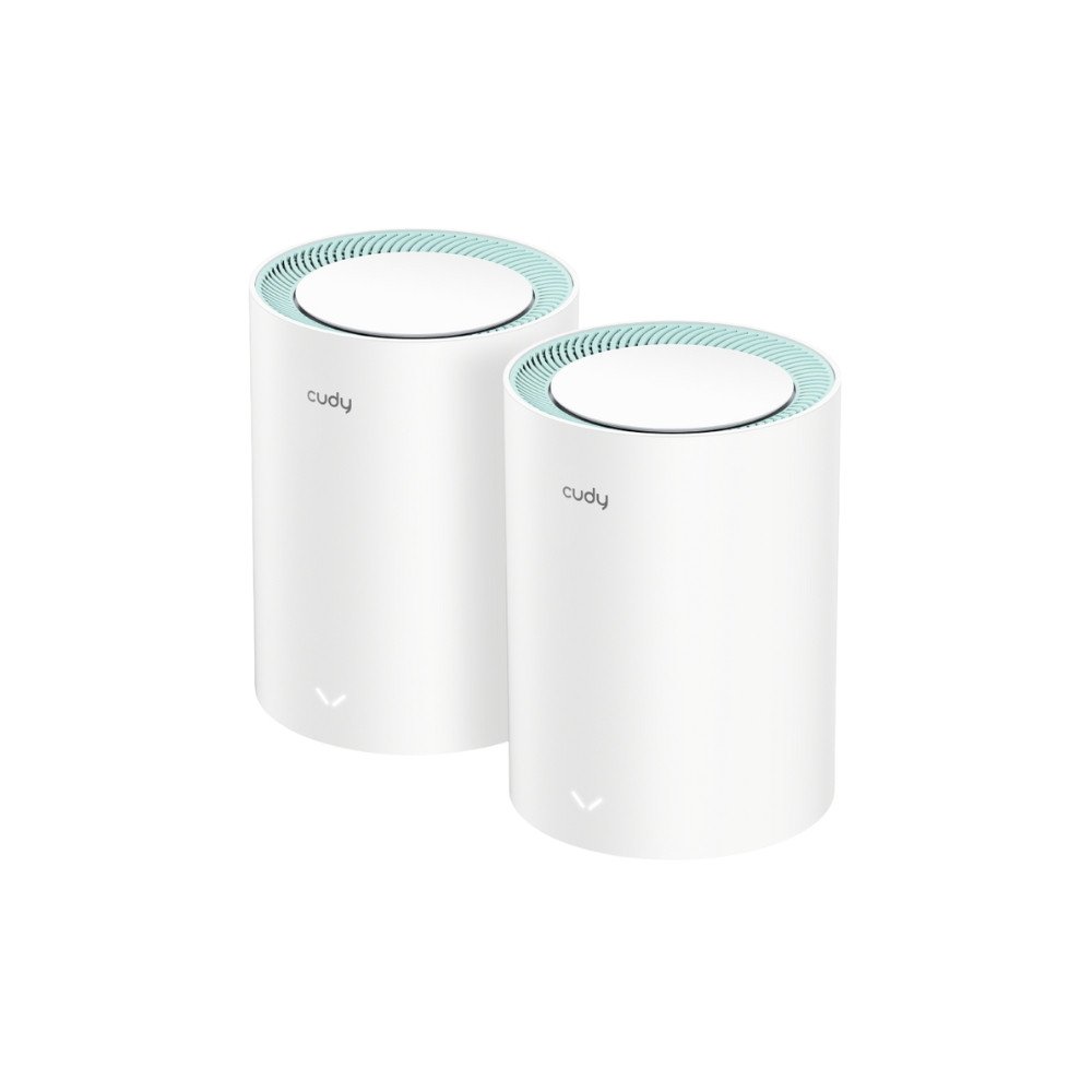KODU KODU WI-FI SUSTEEM MESH M1300 (2-PACK) 2,4 GHz, 5 GHz, 300 Mbps + 867 Mbps CUDY
