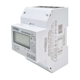 ESM3100DM trijų fazių, vieno tarifo, energijos skaitiklis 100A su Modbus RTU, MID