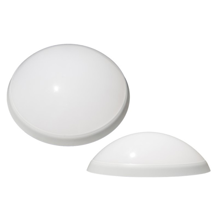 Lamp PANTERA white, LED-white warm light, 13W
