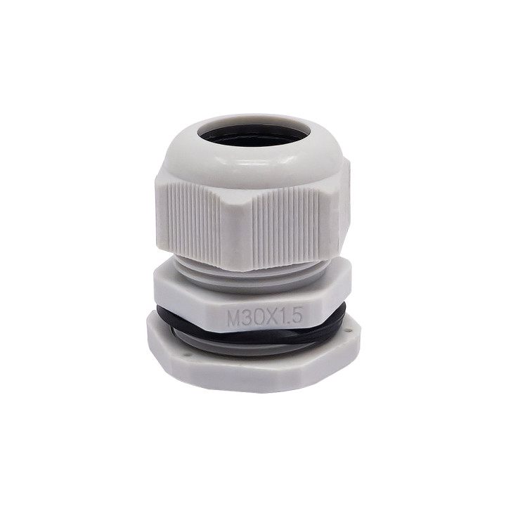 M30 plastikinė kabelio riebokšlė, IP68, 16-21mm