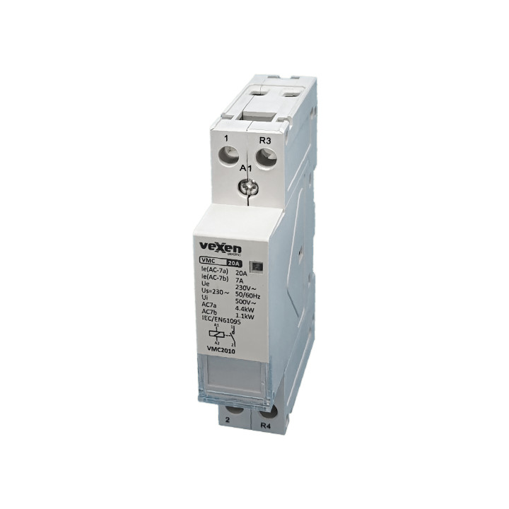 VEXEN VMC2010 модульный контактор 1NO 20A AC230V