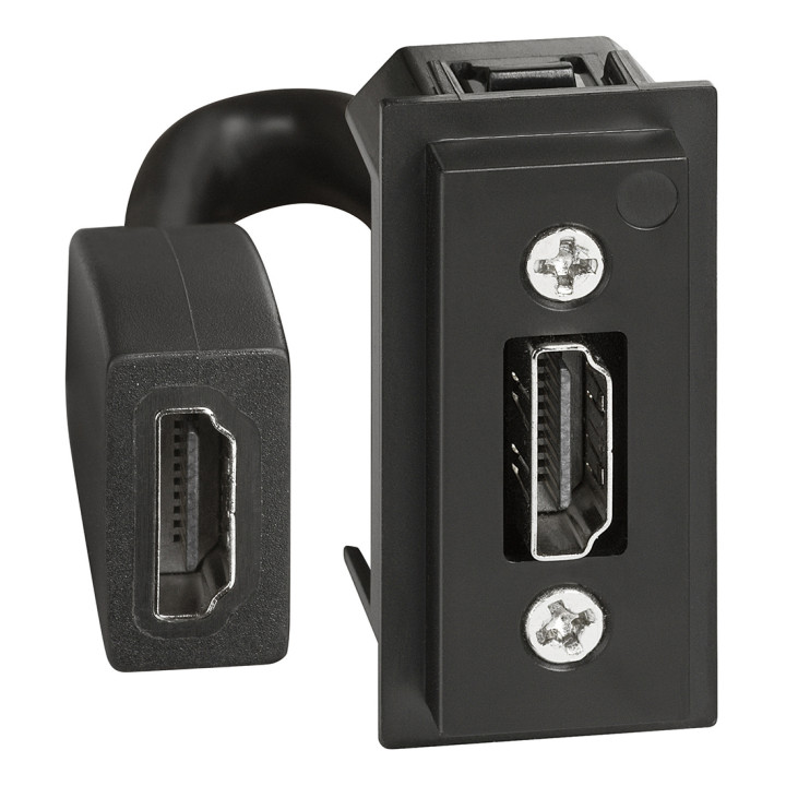Pre-connected HDMI 2.0 connector