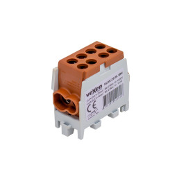 HLAK terminalas Al/CU 2x25-2x16mm - ruda