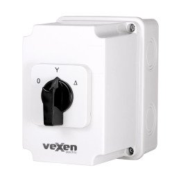 PN1RS2512 star-delta 0-Y-D сam switch 3P 25A IP65