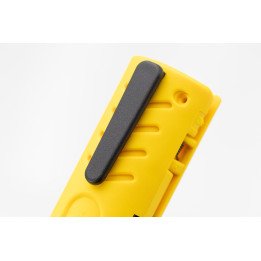 Fibre Strip LC-PUR stripper for Fibre Optics PUR Cable. Longitudinal cut of sheathing of PUR-coated fibre optic cables