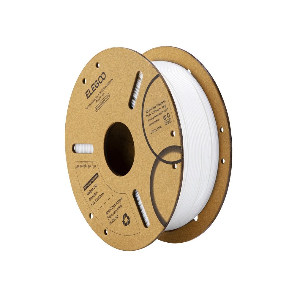 ELEGOO PLA siulas (baltas)