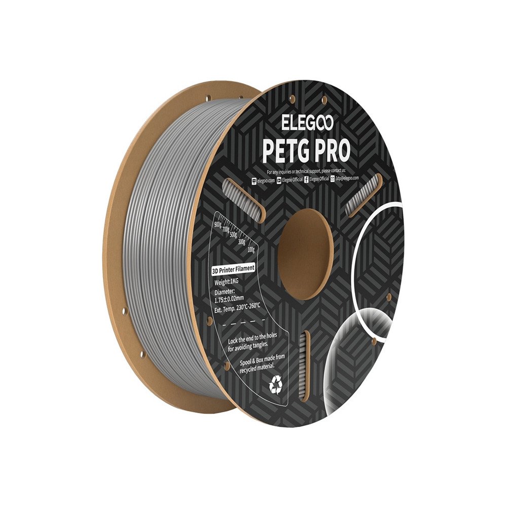 PETG Pro Filament ELEGOO (harmaa)