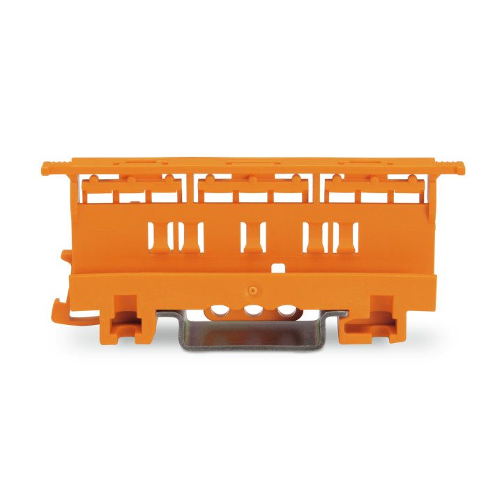 Mounting carrier, 221 Series - 4 mm2, for DIN-35 rail mounting/screw mounting