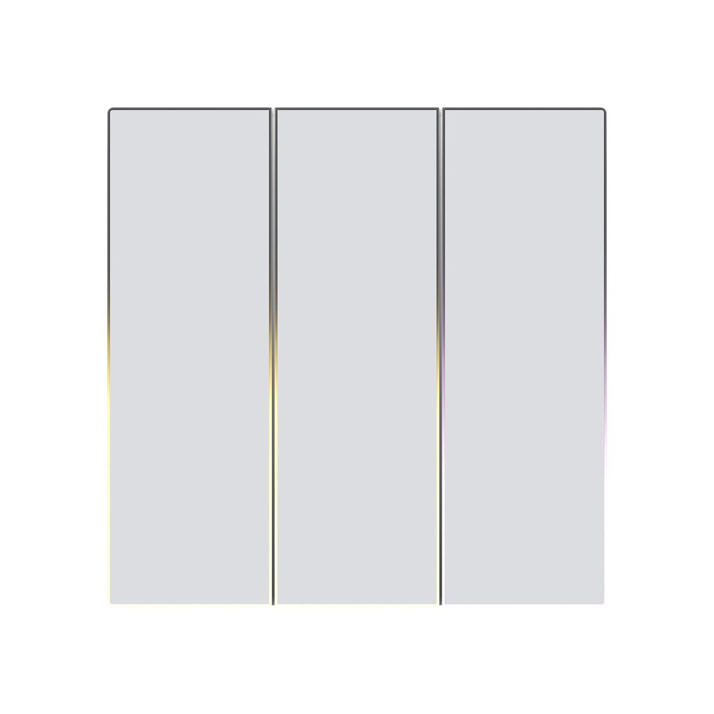 Touch ZigBee gaismas sledzis Avatto TS60-EU-W3 Triple TUYA (balts).