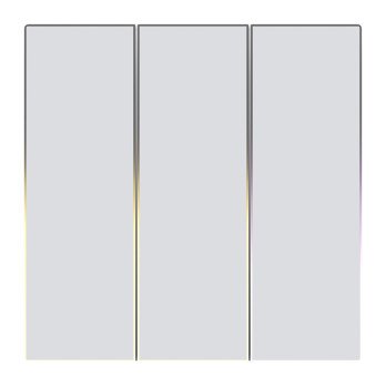 Touch ZigBee Light Switch Avatto TS60-EU-W3 Triple TUYA (white).