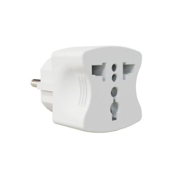 VX1028W – universalus, baltas kištuko adapteris