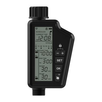 Viedais Wi-Fi apudenosanas kontrolieris ar lielu LCD ekranu Avatto SWT60-EU