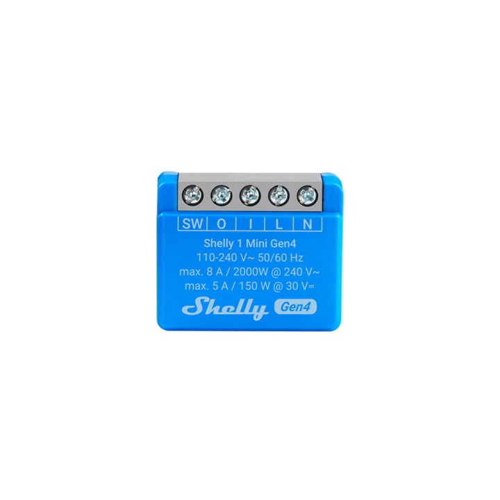 Shelly 1 Mini Gen4 komplekts 2 gab.