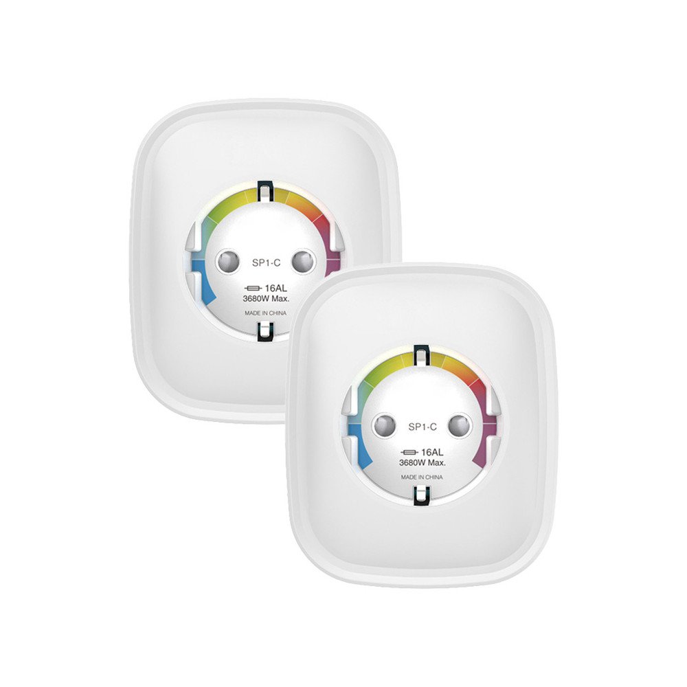 Gosund SP1-HE WiFi ismanusis lizdas, 2 vnt (HomeKit) (dvi pakuotes) 16A
