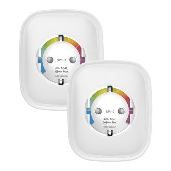 Gosund SP1-HE WiFi Smart pistorasia, 2 kpl (HomeKit) (kaksi pakkaus) 16A