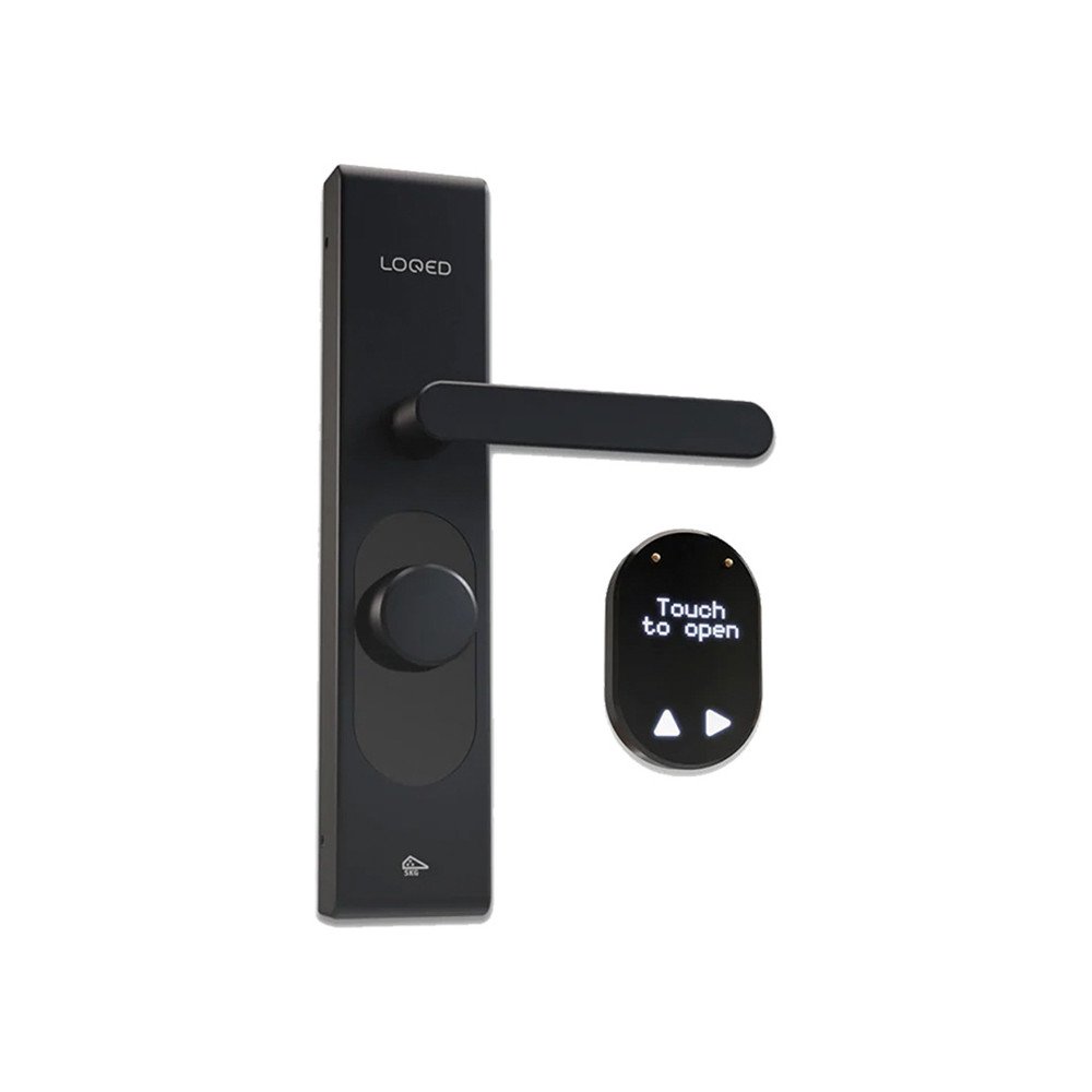 LOQED smart door lock (black) (WiFi / BT)