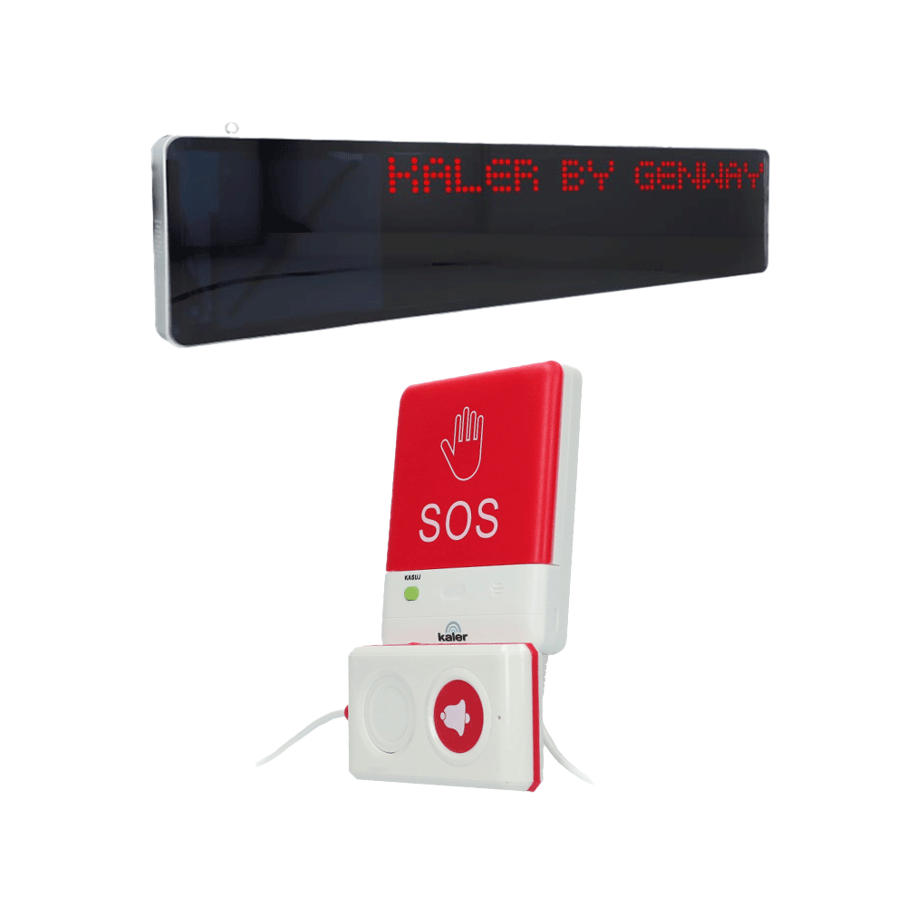 Nupp + LED-tahvel Kaler Long Range Call System 500m