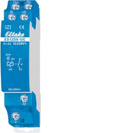 Impulse switch with patented duplex technology and universal control voltage, 1 NO 16A
