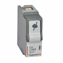Plug-in replacement module for SPD - T2 - 20 kA/pole - N-PE module