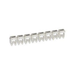 CAB 3 marķieri 0.5-1.5mm² nr.9 balts