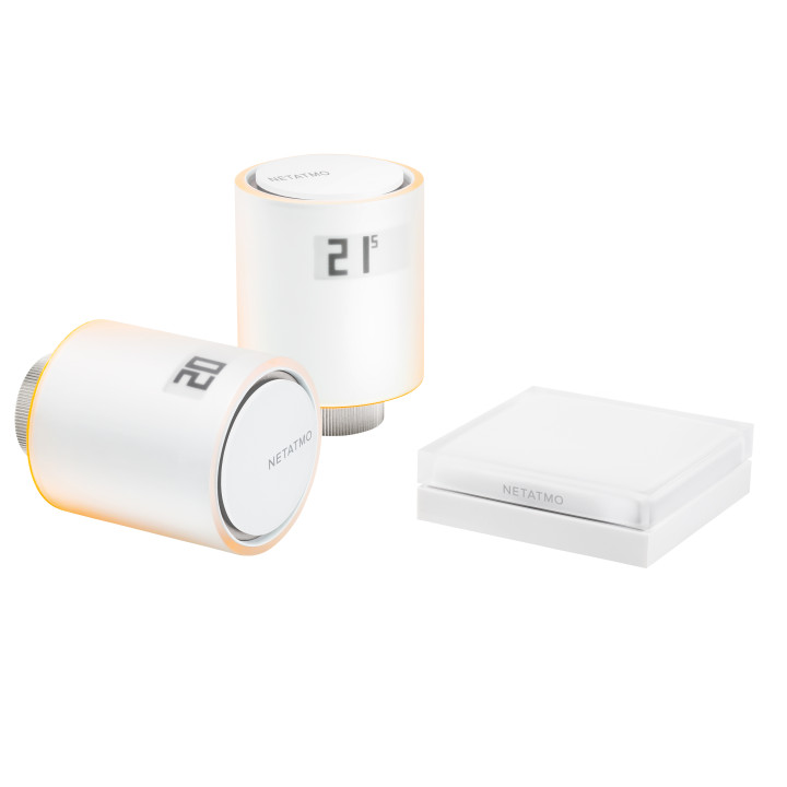 Netatmo NVP-PRO viedo radiatorvārstuļu komplekts