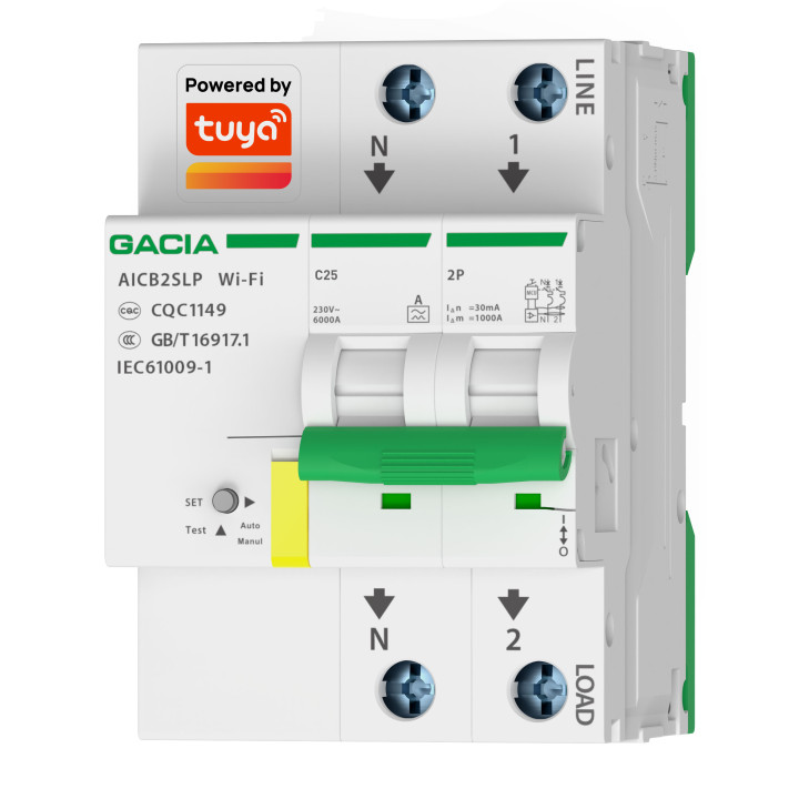 GACIA AICB 2P C25 WiFi gudrs automāts