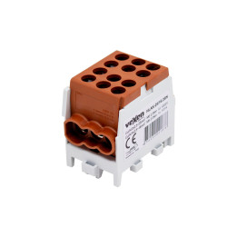 HLAK terminalas Al/CU 2x25-4x16mm - rudas