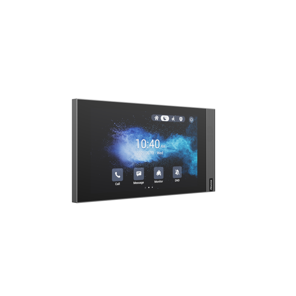 Akuvox S562W monitorius 7 coliu Linux PoE Wi-Fi pilka