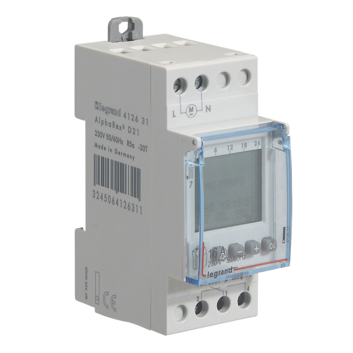 Programmable time switch digital display 1S