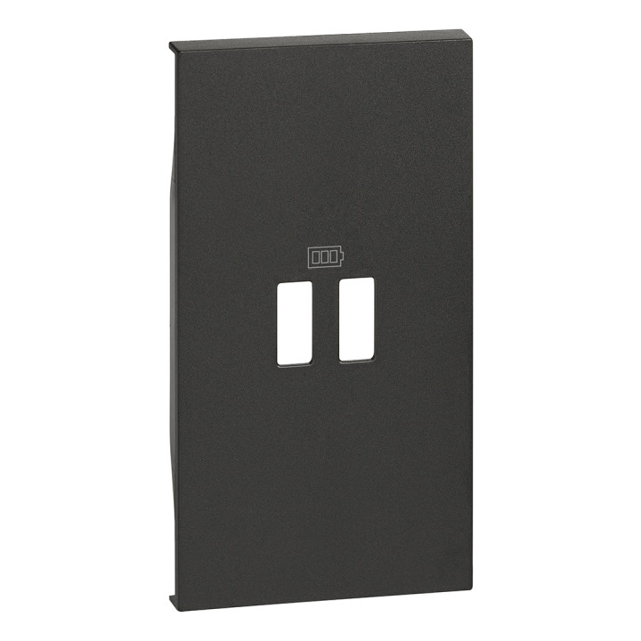 Dangteliai 2 modulių USB įkrovikliams. Prekėms K4285C2, K4286C2, K4287C2