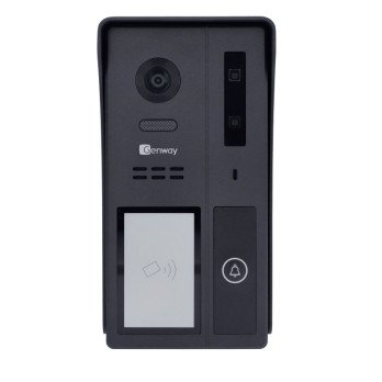 Genway F-S61-V13-2C vienas gimenes 2 vadu video domofona komplekts ar diviem 7 collu skarienjutigajiem monitoriem WiFi un Tuya