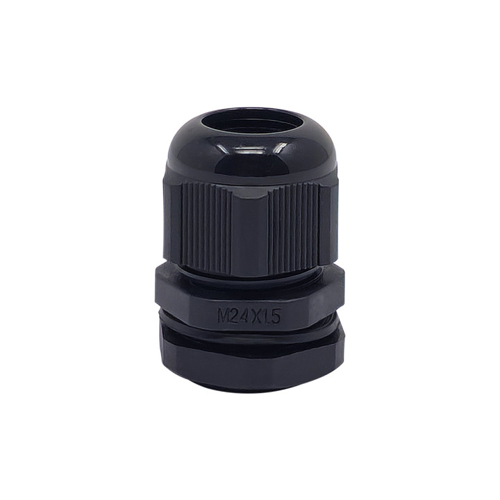 M24 кабельный ввод черный IP68 10-12mm
