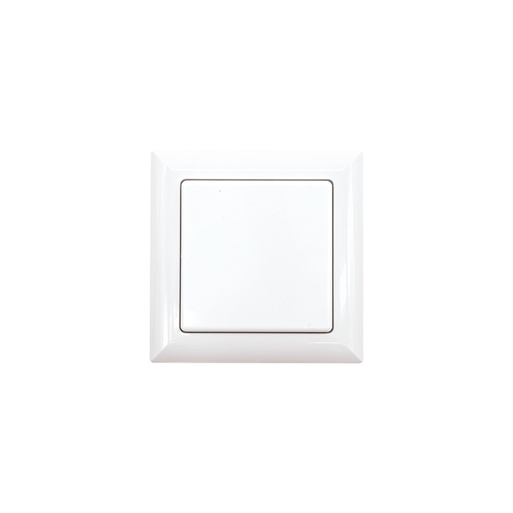 Wireless 55x55mm wireless, pure white glossy