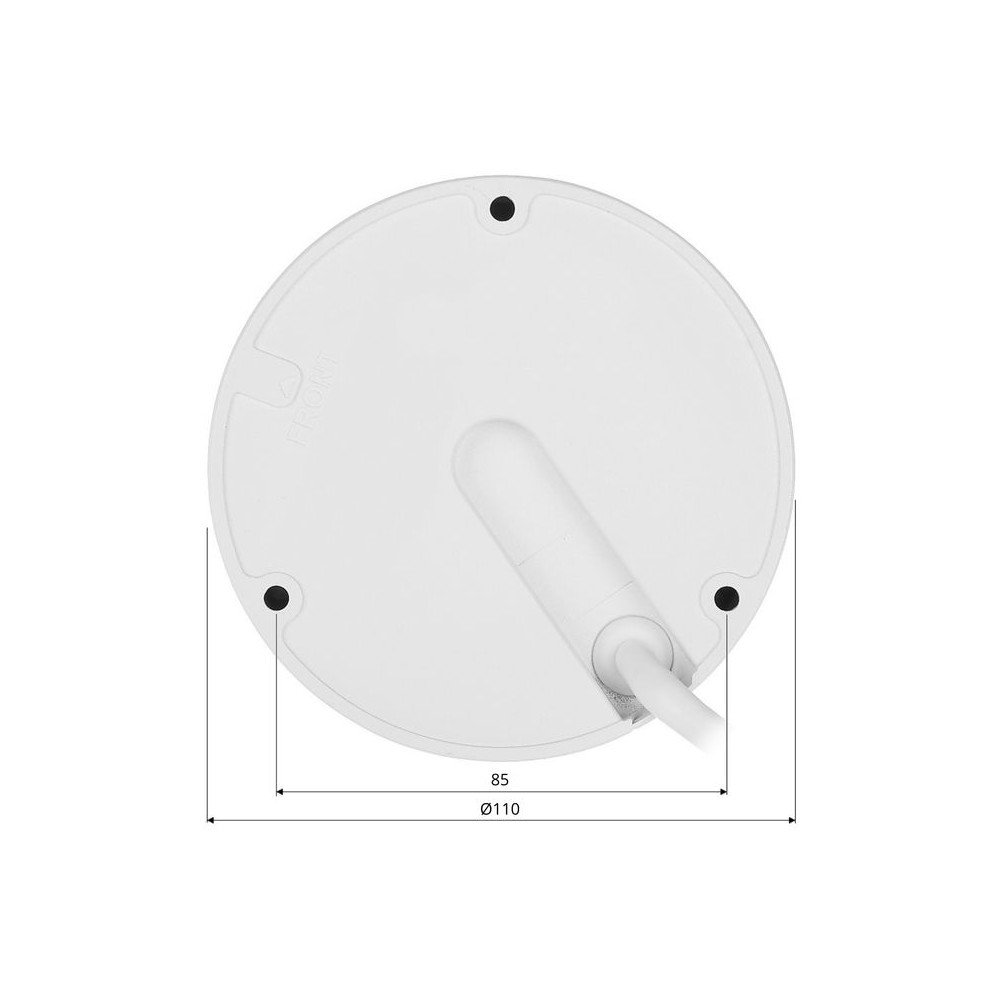 KAMERA WANDALOODPORNA IP IPC-HDBW1239E1-A-IL-0280B-S6 Smart Dual Light 1080p 2,8 mm DAHUA