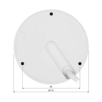 KAMERA WANDALOODPORNA IP IPC-HDBW1239E1-A-IL-0280B-S6 Smart Dual Light 1080p 2,8 mm DAHUA