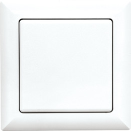 Juhtmeta 55x55mm juhtmevaba, puhas valge