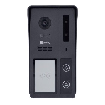 Genway 2 vadu video domofona komplekts ar 7" WiFi un Tuya skarienjutigu monitoru un papildu klausuli